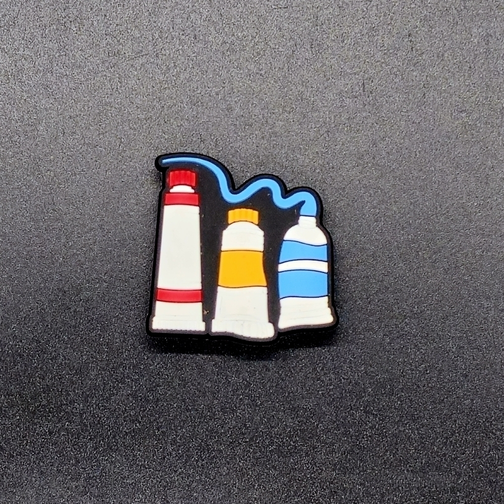 (5/$15) Paint Tubes Croc Charm